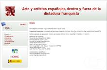 Arte y artistas españoles dentro y fuera de la dictadura franquista