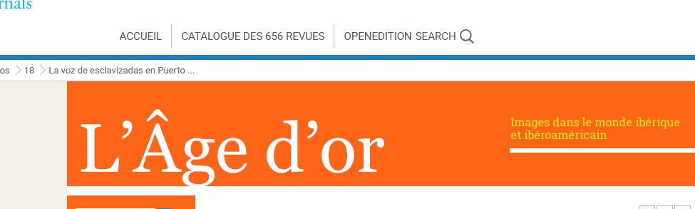 Nueva publicación de Consuelo Naranjo Orovio (IH) titulada "La voz delas mujeres esclavizadas en Puerto Rico a través de los procedimientos legales, siglo  XIX".
