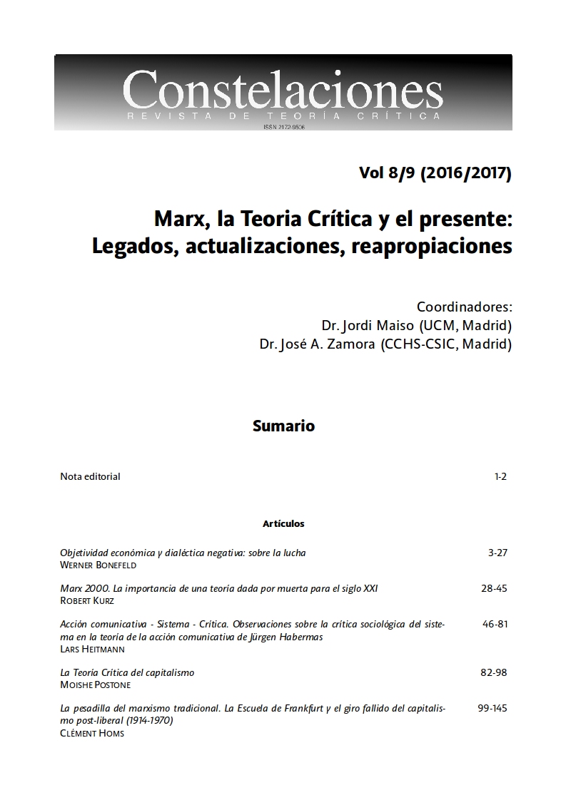 Portada de la revista