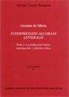 Germán de Silesia, Interpretatio Alcorani Letteralis. Parte I: La traducción latina: introducción y edición critica