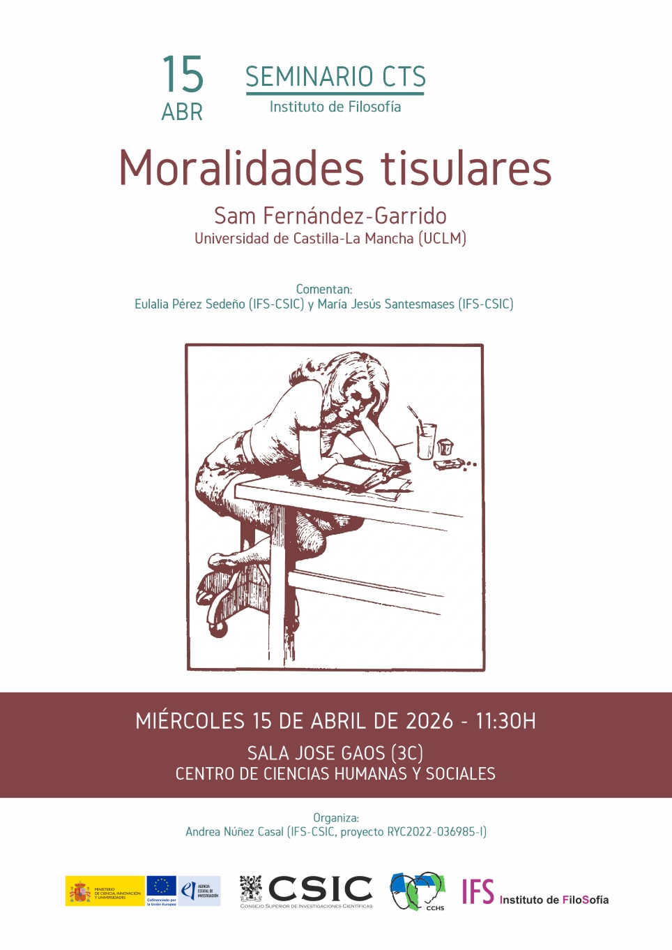 Seminario CTS: "Moralidades tisulares"
