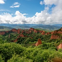 Vista de Las Médulas. Fuente: Brais X. Currás et al. 