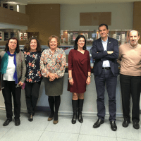 Visita de Rosa Menéndez, presidenta del CSIC, al CCHS
