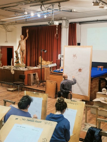 Taller de dibujo anatómico. El arte y la ciencia de la anatomía