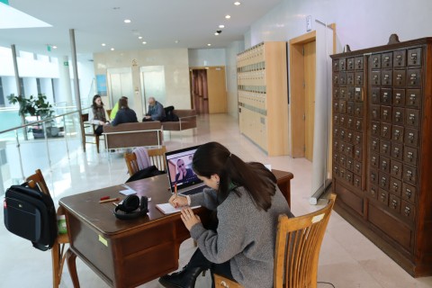 Citas rápidas durante la visita del IES Alonso Berruguete