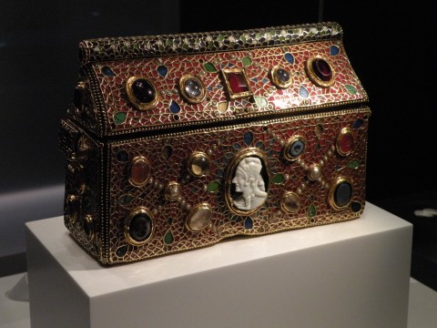 Arqueta de Teudericus, St-Maurice d’Agaune, Suiza (foto: T. Martin)