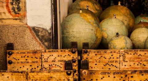 Tercer premio: ‘Esferas’, una fotografía que rememora las expediciones realizadas por los griegos.