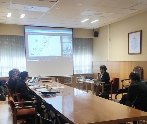 Intervención de Alfredo Calahorra ante el tribunal.