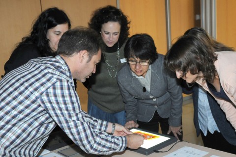 El Grupo Cervitrum durante su taller