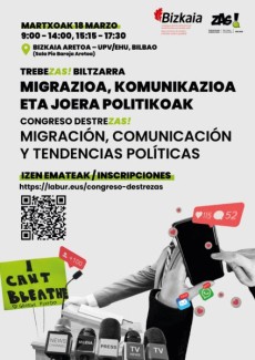 Congreso DestreZAS!: "Migración, comunicación y tendencias políticas