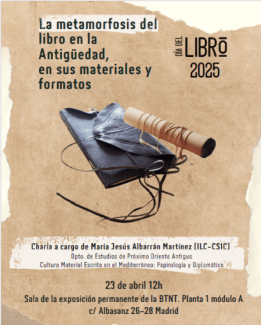La metamorfosis del libro en la Antigüedad, en sus materiales y formatos