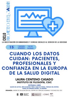 Cuando los datos cuidan: pacientes, profesionales y confianza en la Europa de la salud digital 