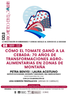 Cómo el tomate ganó a la cebada: 70 años de transformaciones agro-alimentarias en zonas de montaña