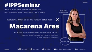 Seminario IPP con Macarena Ares