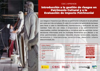 Introducción a la gestión de riesgos en Patrimonio Cultural y a la Evaluación de Impacto Patrimonial
