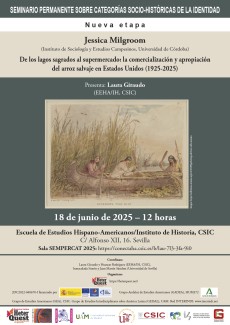 Seminario Permanente sobre categorías socio-históricas de la identidad (SEMPERCAT): "De los lagos sagrados al supermercado: la comercialización y apropiación del arroz salvaje en Estados Unidos (1925-2025)"