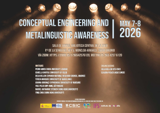 Taller "Conceptual Engineering and Metalinguistic Awareness"