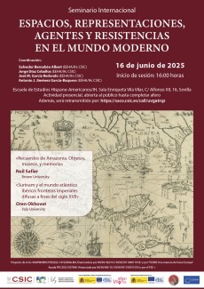 Seminario «Espacios, representaciones, agentes y resistencias en el mundo moderno»