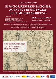 Seminario «Espacios, representaciones, agentes y resistencias en el mundo moderno»