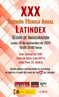 XXX Reunión Técnica Anual de Latindex